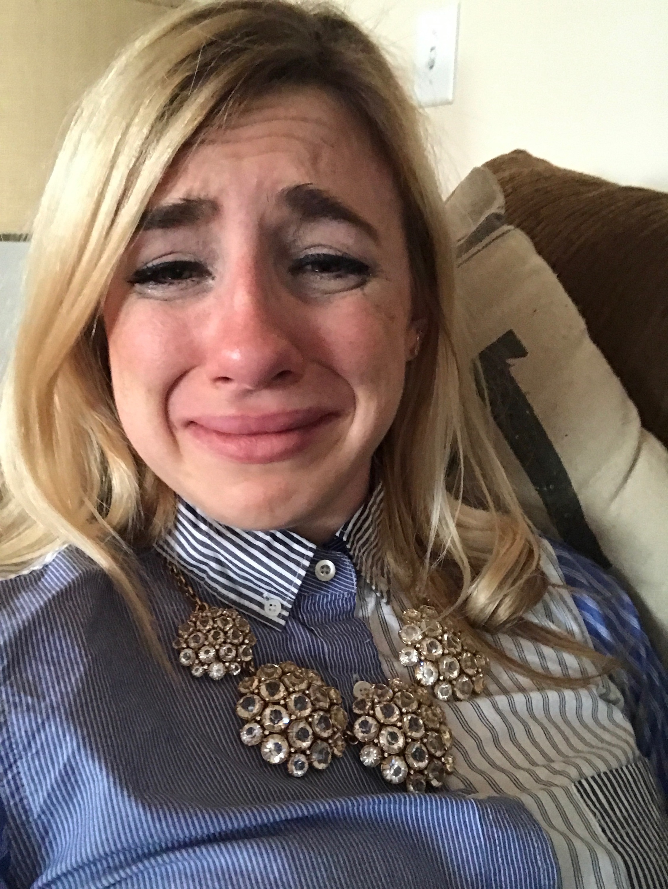 A photo I sent my friend who asked me if I'd finished the episode yet. 