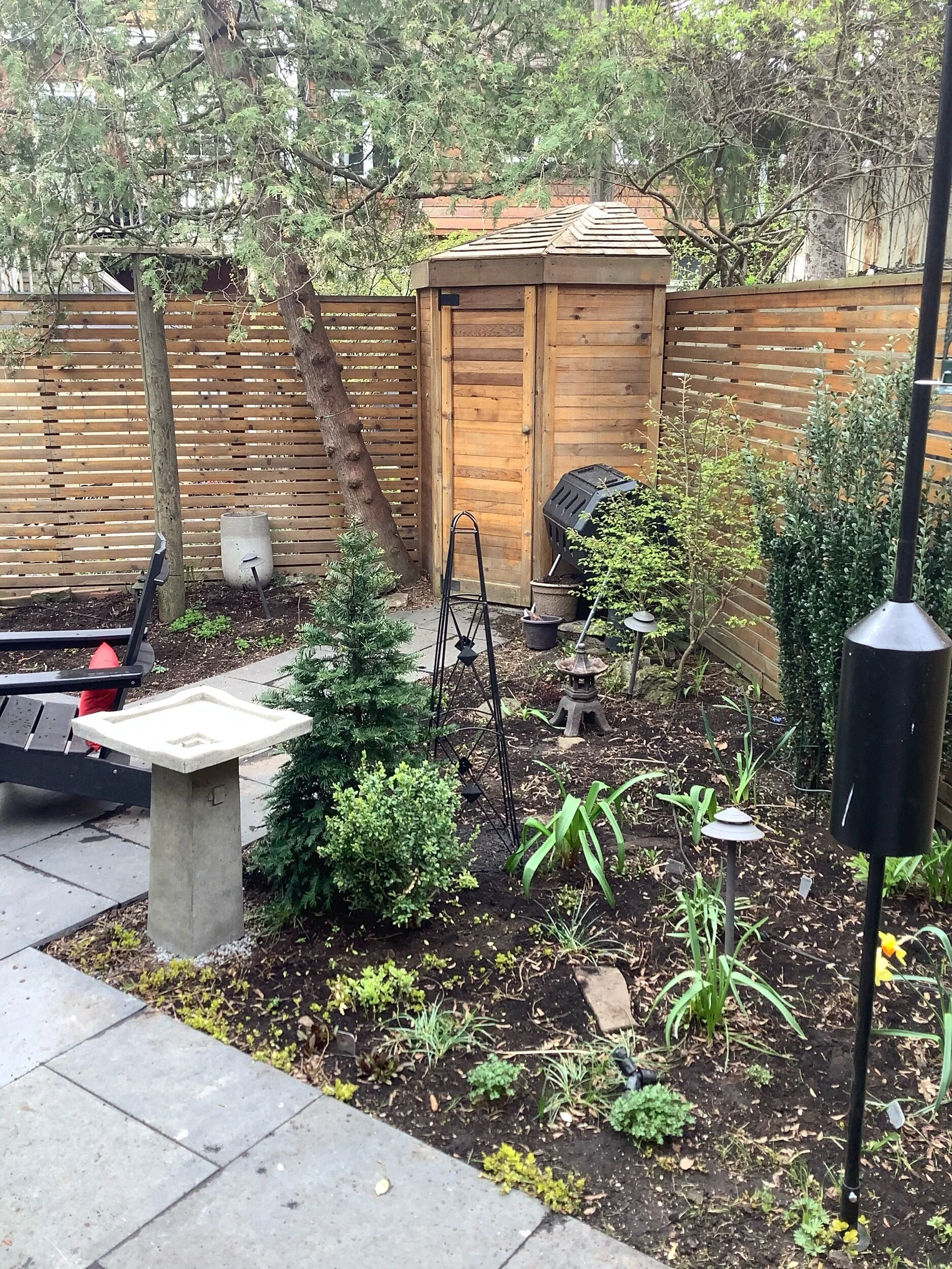 Spring prep in the garden