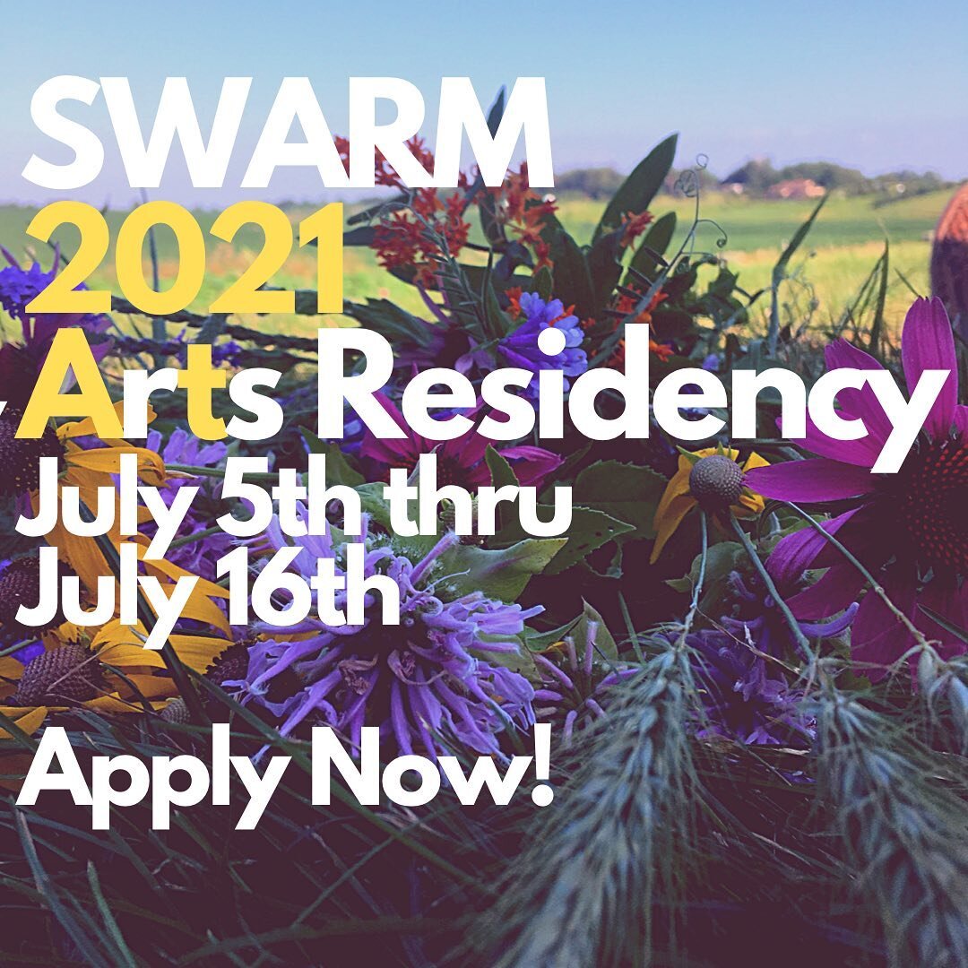 2021 Swarm Artist Residency

Calling all painters, bakers, builders, healers, musicians, and artists of all kinds:&nbsp;JOIN OUR HIVE&nbsp;this summer and make sweet, beautiful art with us July 5-16 in virtual, in-person, and hybrid spaces. 

The res