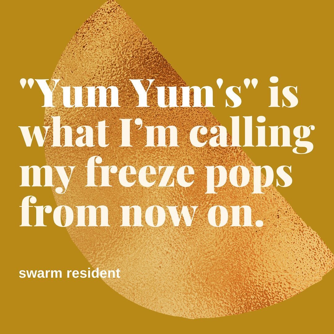 Overheard at Swarm 🌱🌱😋
*********************
Sometimes ya just gotta be there... lol
+++++++
APPLY NOW to join our residency this summer. 
Accepting Applications now - 4/22/21
LINK IN THE BIO