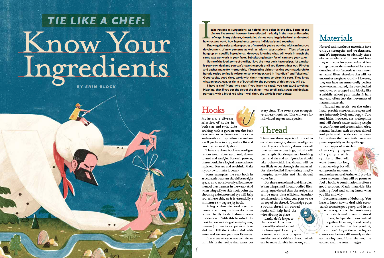 Trout Magazine 2017/ AD: Jim Gray