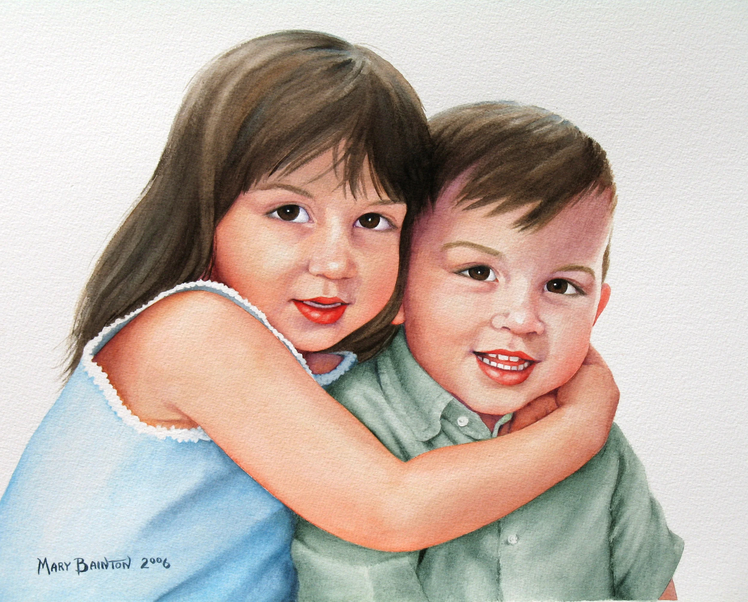 Eliza and James