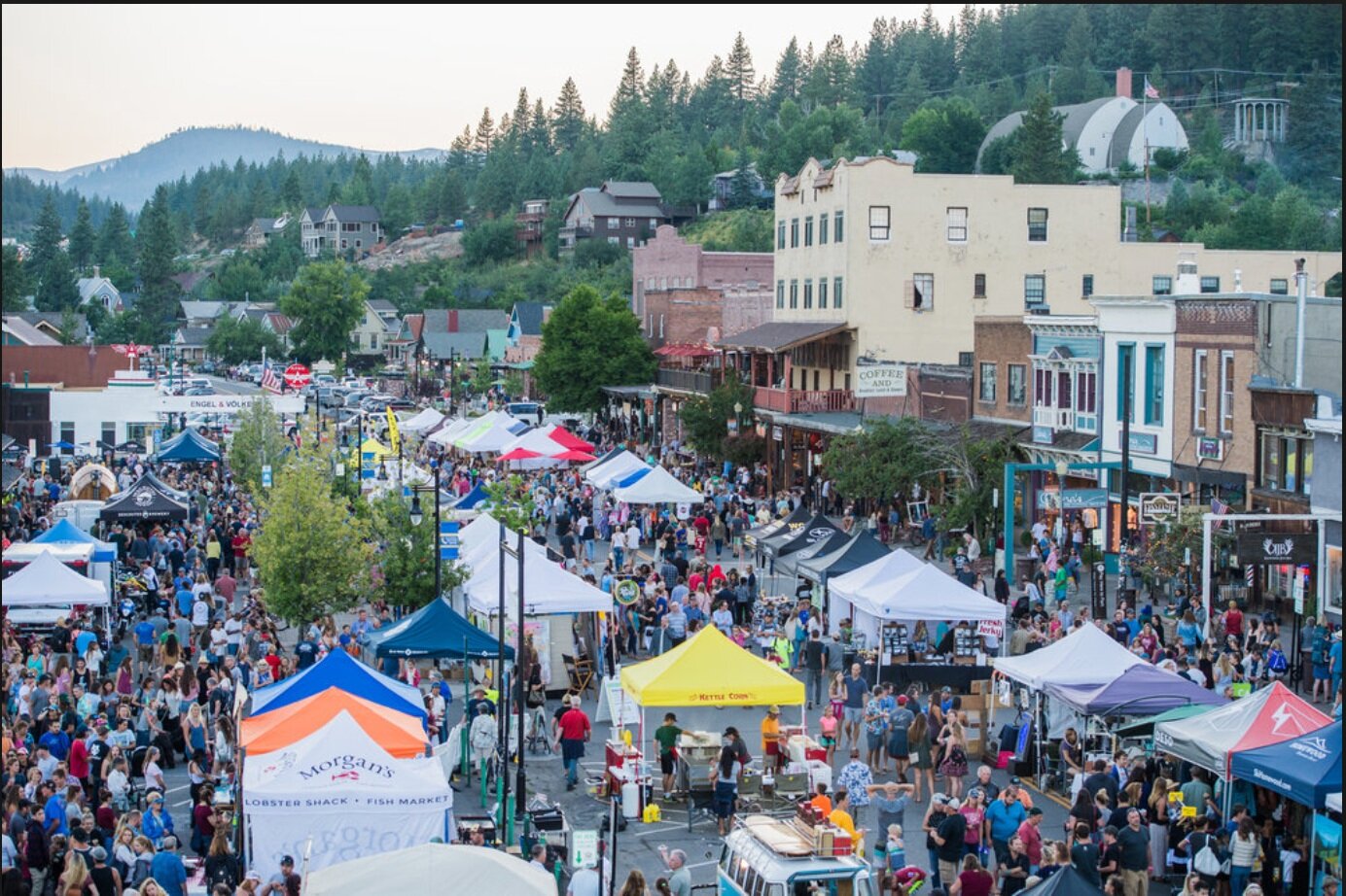 Truckee Thursday in Downtown Truckee on August 12th, 2021