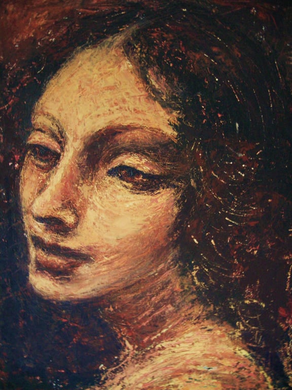 Study of da Vinci's "The Virgin of the Rocks"