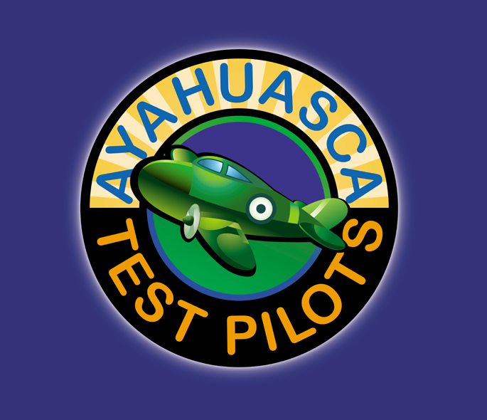 Ayahuasca Test Pilots Logo by Zoe Helene