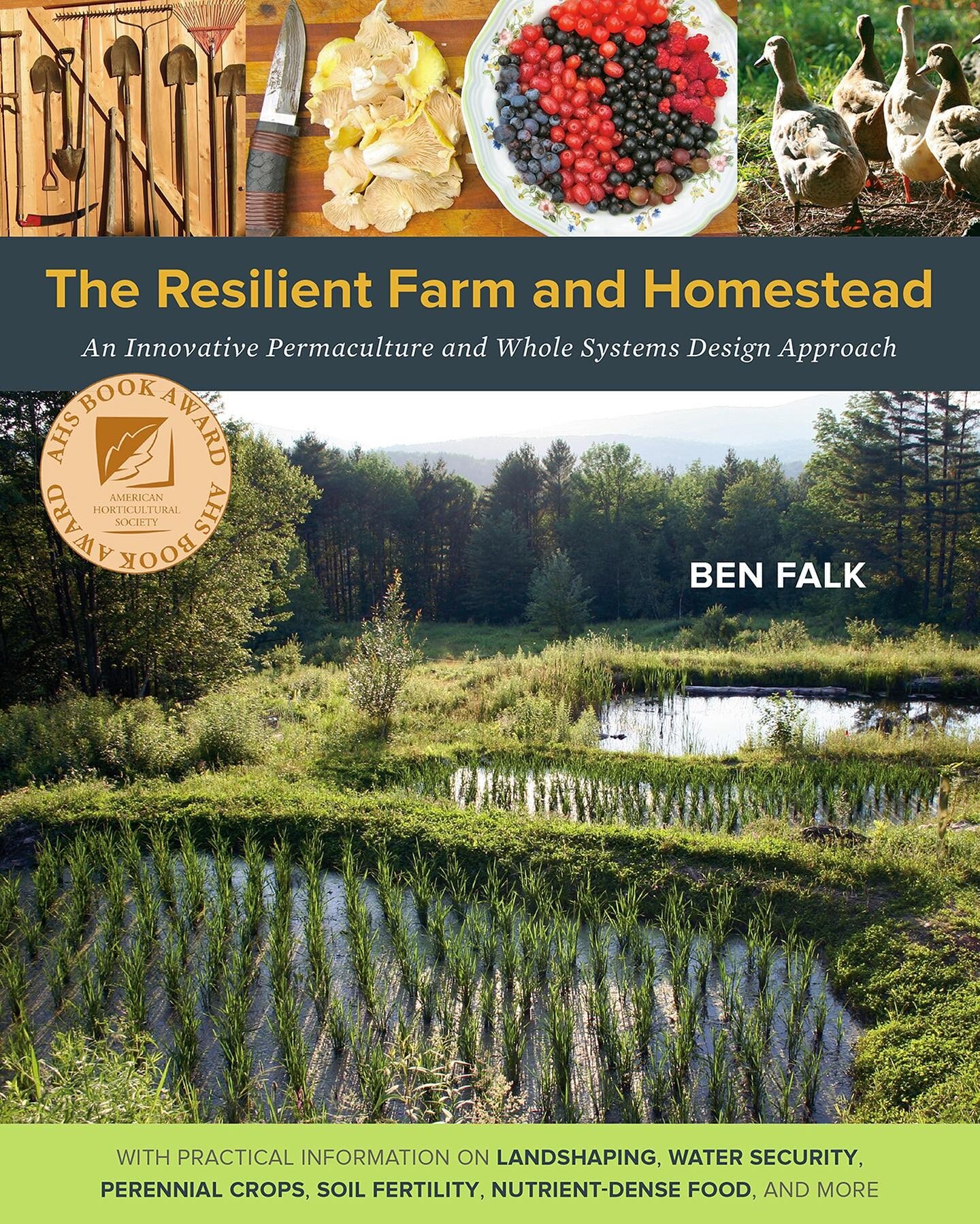 ✨She&rsquo;s got food for the brain if you want to take a scoop! It&rsquo;s Food 🌿for the Brain 🧠 Friday!!! 

Today&rsquo;s 📗book📗is: The Resilient Farm and Homestead - 
An Innovative Permaculture and Whole Systems Design Approach
By: Ben Falk @w