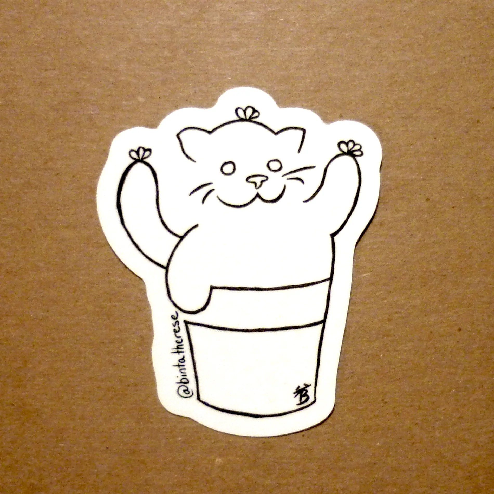 Catcus Sticker.Die Cut.JPG