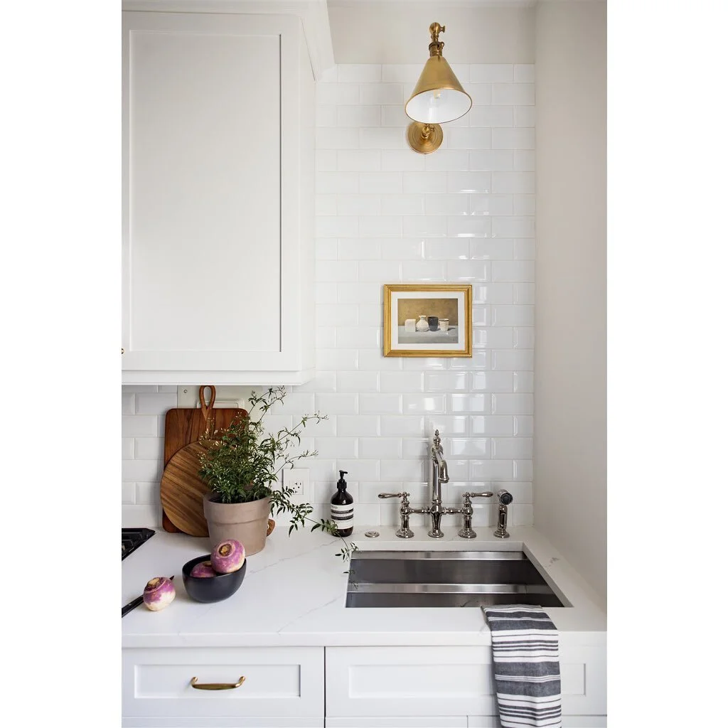 I never shy away from designing small kitchens. Actually, the challenge of maximizing space, function and design is fun for me.  Details matter and small but mighty kitchens give you the opportunity to focus on them.  I say bring it! Happy Monday!  #