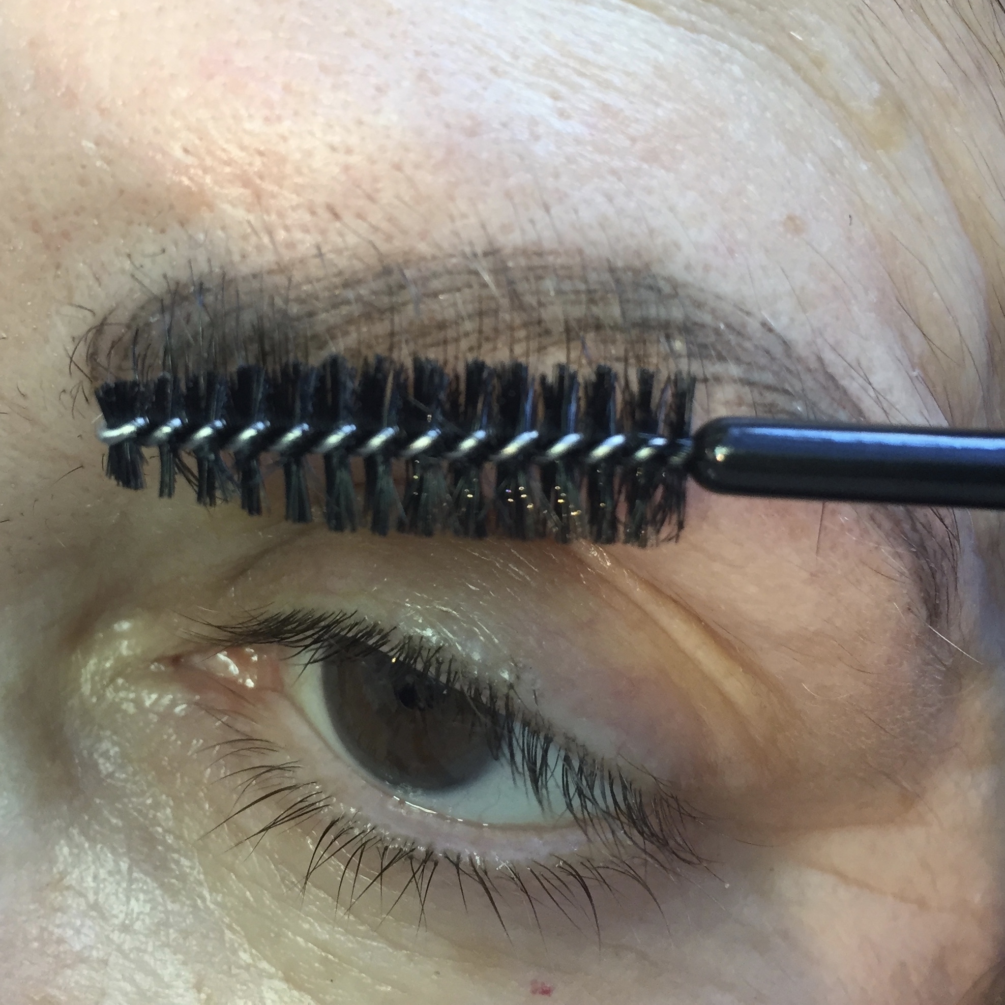 Fully healed after one Microblading treatment, pre-touchup.