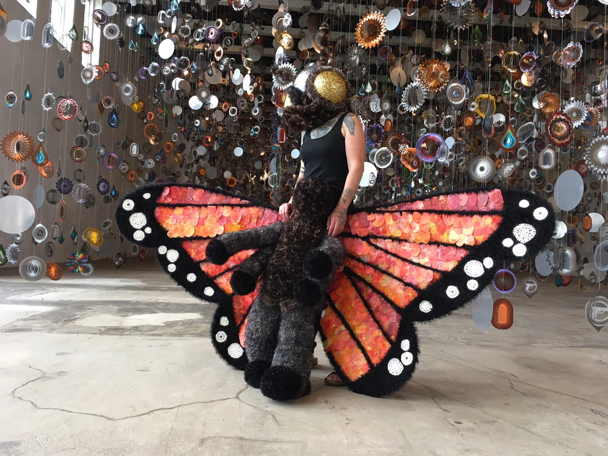  Art For Change Butterfly in Nick Cave's: Until at Mass MoCA. 