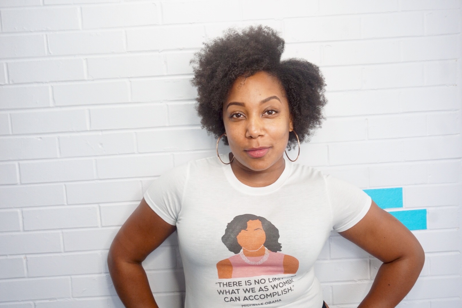 "There is no limit to what WE AS WOMEN can ACCOMPLISH." - Michelle Obama