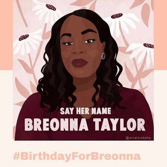 Today Is Breonna Taylor&rsquo;s Birthday.
She would have been 27 years old.
#SayHerName

The link in my bio will give you several ways to support Breonna Taylor&rsquo;s family with having the 3 police officers arrested and charged for her untimely de