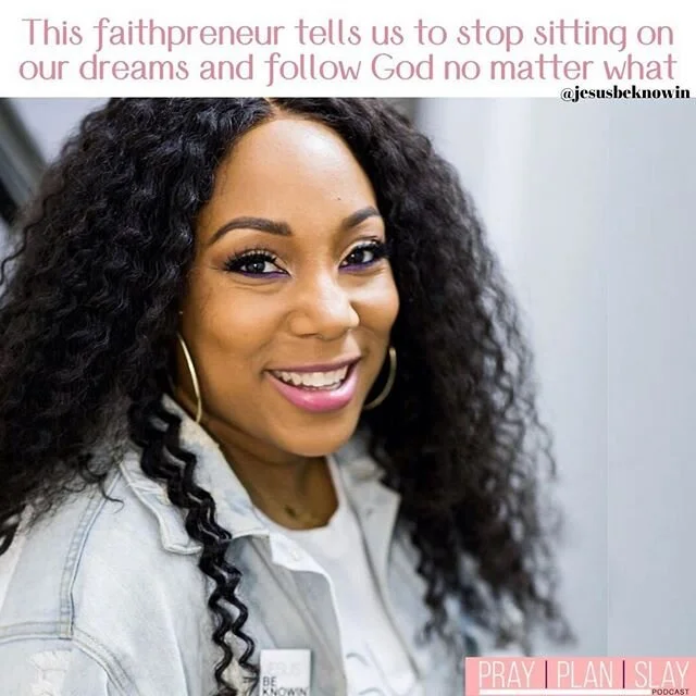 Y&rsquo;all! I did my first podcast interview as the owner of @jesusbeknowin. It&rsquo;s a great listen and I&rsquo;m just not saying that because I&rsquo;m on it! Take a listen to learn more about me + my journey then come tell me your favorite take