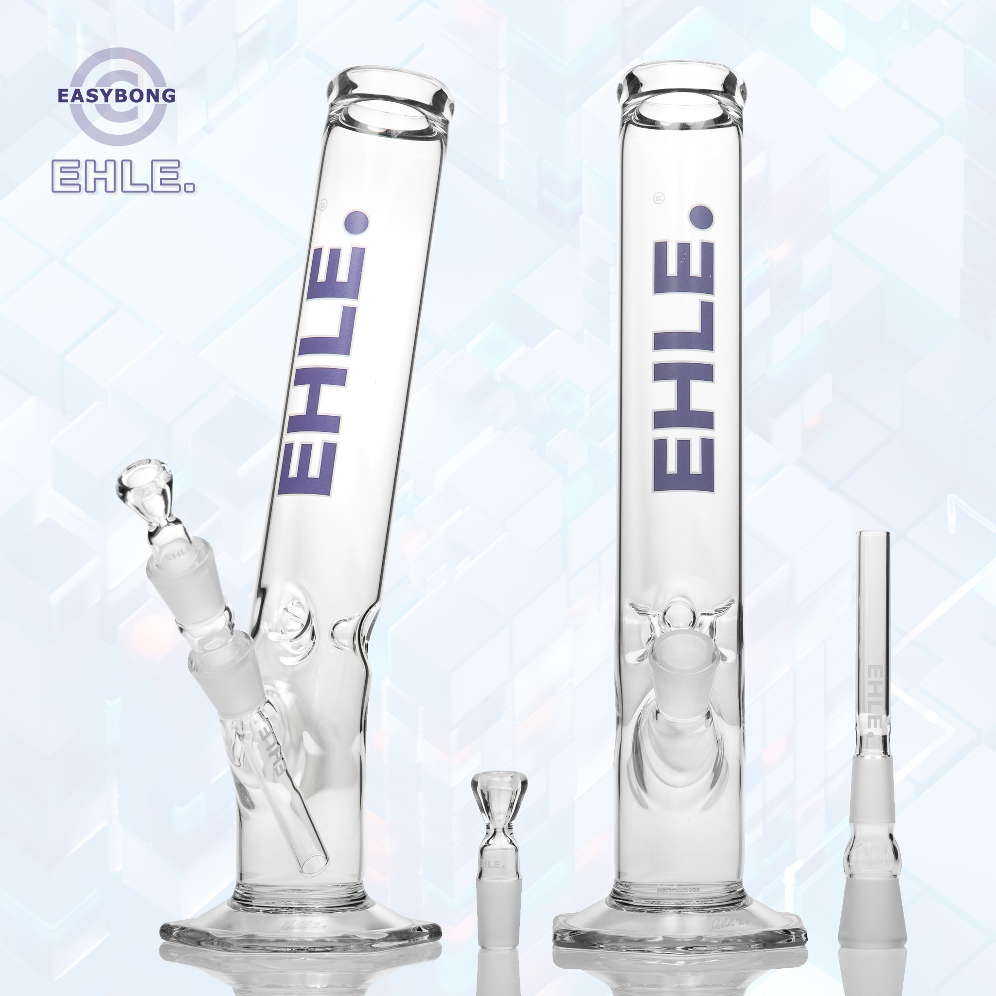 EHLE Glass German bongs.