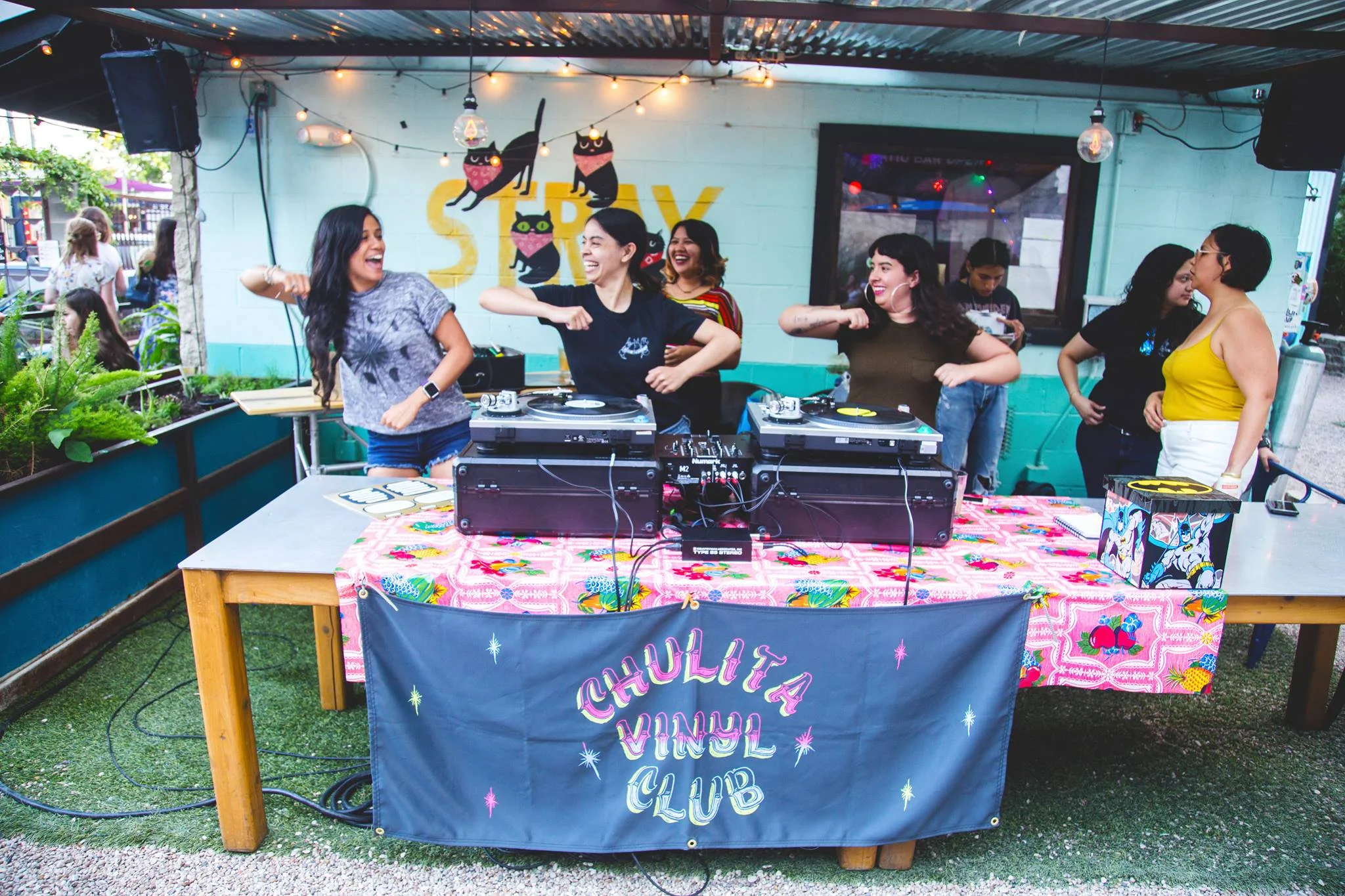 Chulita Vinyl Club was launched in December 2014 as an all-girl all-vinyl club for self-identifying womxn of color in the context of providing a space for empowerment and togetherness. They stand united as a female DJ collective spanning 7 national chapters bringing together a community of vinyl loving girls.