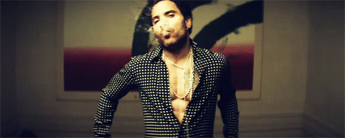 Call the fire department, this man's smokin'