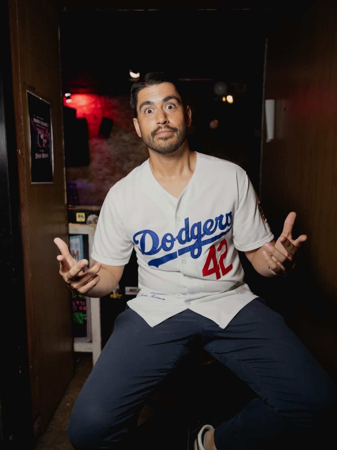 Some fun pics from the final Wednesday @cysknyc  at @gutterbar. Truly the end of an era for one of the last best places to hang in an increasingly fragmented NYC comedy scene.

Photos by the phenomenal @yocoland, who requested the Mamdani face for th
