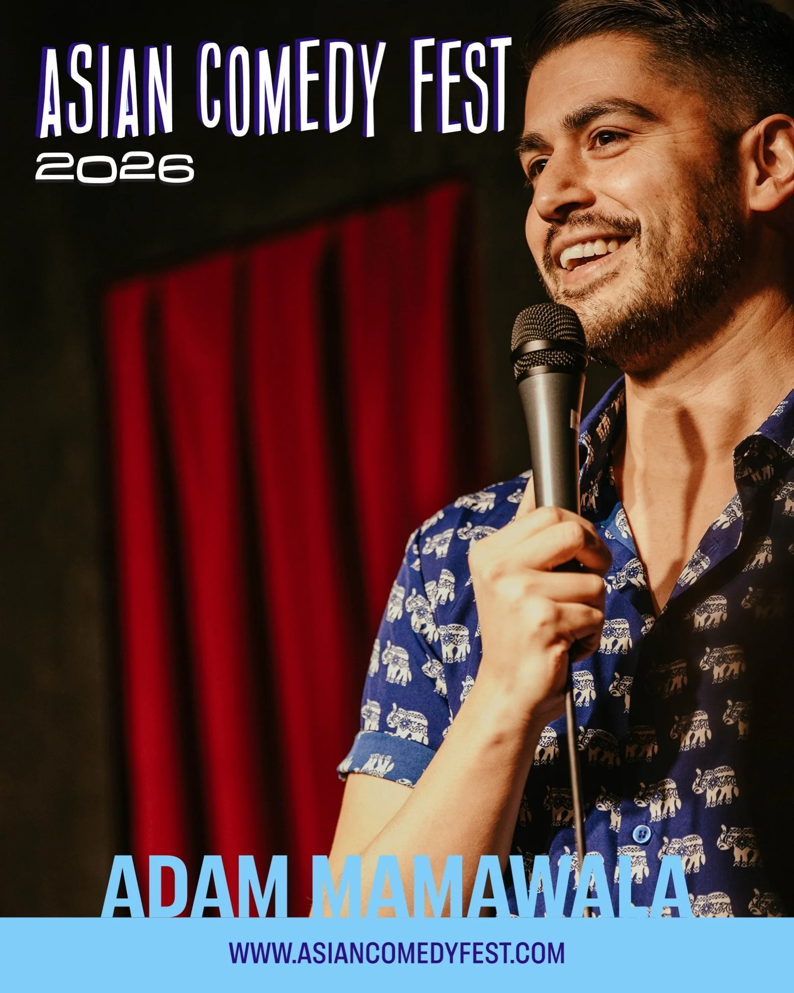 Absolutely thrilled to be taking part in the @asiancomedyfest again in 2026!

This year, the festival is raising money for Immigrant Social Services (@iss_nyc) so you&rsquo;re not only supporting AAPI comedians but a fantastic and important cause as 