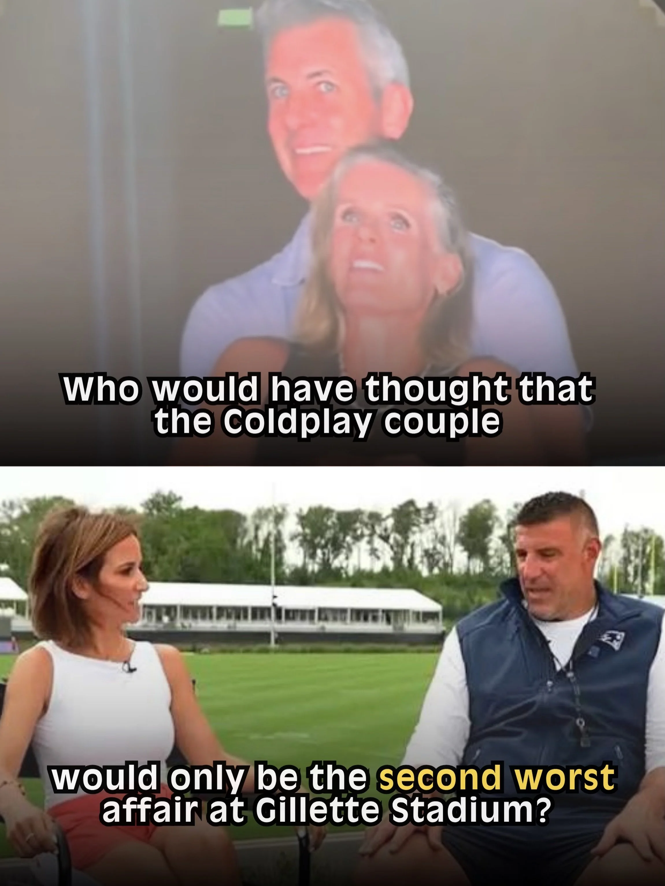 🎶 I (DON&rsquo;T) want something just like this 🎶😅

#comedy #affair #patriots #mikevrabel #diannarussini