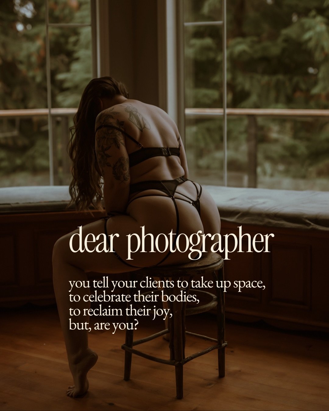 Dear photographer,
Dear artist,
Dear creative,
Dear misfit &mdash;

When was the last time you walked the walk?
When was the last time you carved out space to breathe, to play, to rest, to collaborate, to be feral and unapologetic in your body and yo