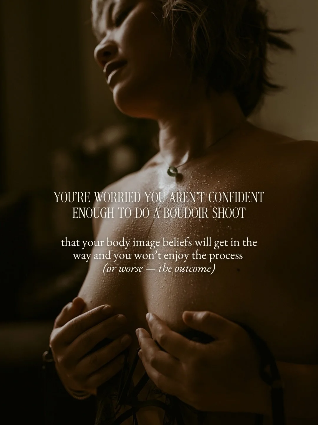 I see a loottttt of fears and self-blocks preventing people from booking a session they&rsquo;ve been dreaming about for YEARS&hellip;

&ldquo;Oh I could never do that, I&rsquo;m not confident enough&rdquo;

My sweet loves, where do you think the con