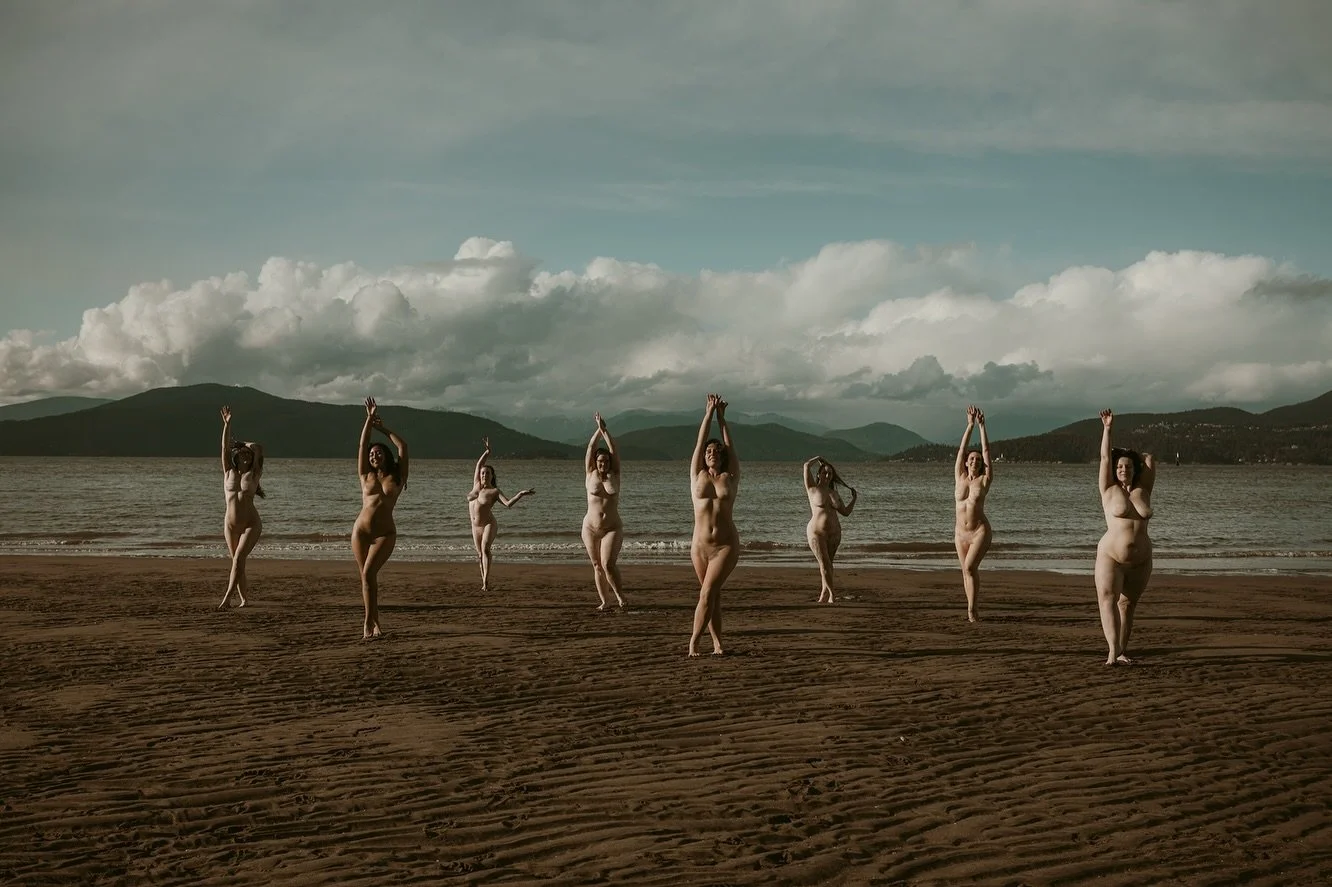 There&rsquo;s just something about gathering a group of women in the wild and making art together in nature 

It feels terrifying, until it feels weirdly normal. 

Your nerves are flying, until your heart is instead. 

The sound of your trepidation r