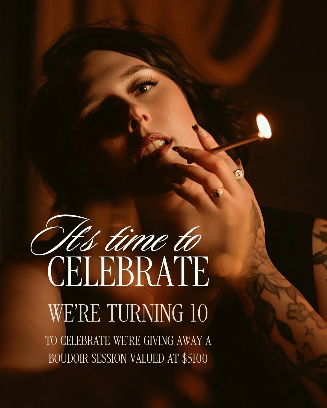 🍾 CELEBRATE WITH US! 🍾

Moss Boudoir is turning TEN! 

Ten years of making art and magic with the most incredible souls 🥹

And to celebrate&hellip;

🥂 We&rsquo;re giving away one full b0udoir experience! 🥂

AND fifteen scholarship prizes of 20% 