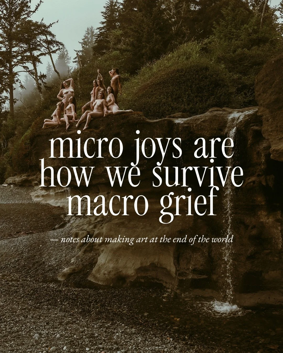 A repost but a relevant one as my heart is breaking every day as BC (and the world) burns. It feels impossible to dredge up the motivation to show up online and post, market, sell, and talk about my art. 

I&rsquo;m in the thick of ecoanxiety and cli