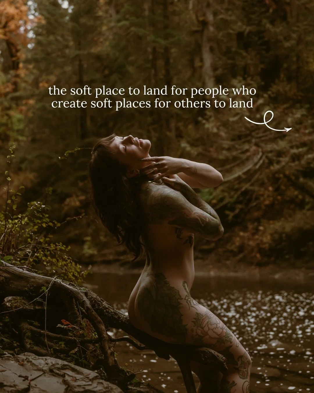 The soft place to land for photographers and creative souls ☁️

I know what it feels like&mdash; to be relentlessly chasing your dream, sharing your art, and yelling into the void when it feels like the world is crumbling around you. 

More, now than