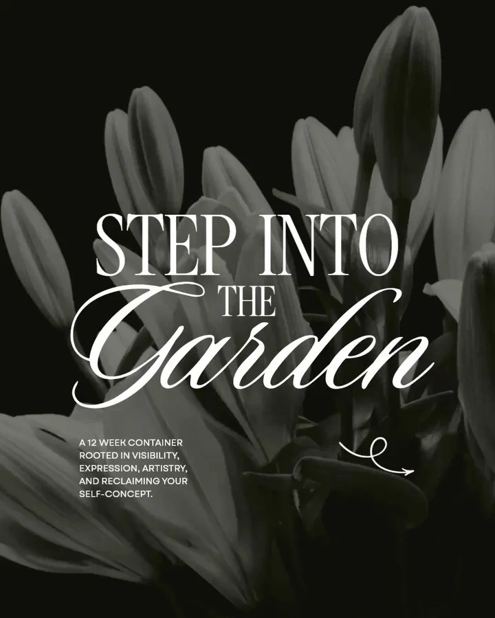 Step into the Garden 🌻

Earlier this year I closed the doors to all my mentorship containers. I stopped selling education products, stopped being in any other containers, and I simply existed. 

In my own business. In my own mind. In my own artistry