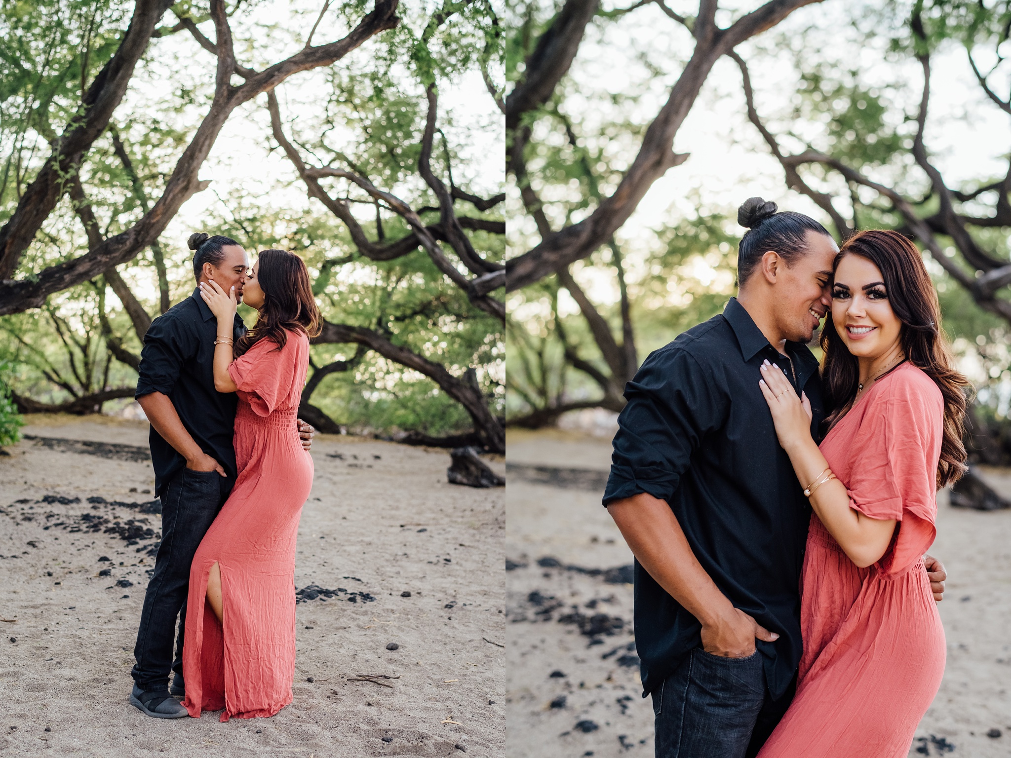 Couple in love at Abay beach