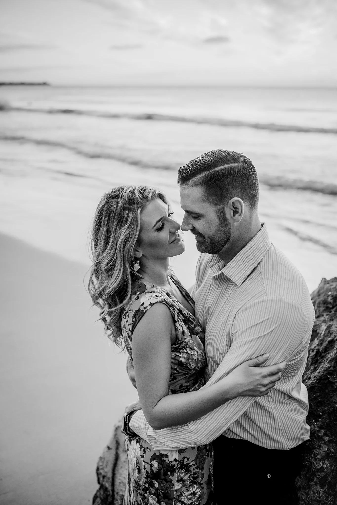 sweet moment between a couple
