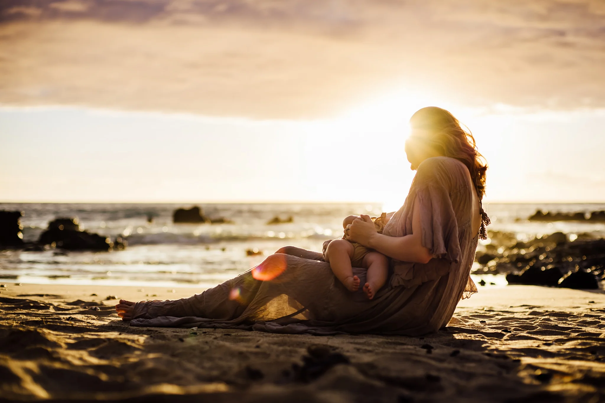 Breastfeeding in the Sunset