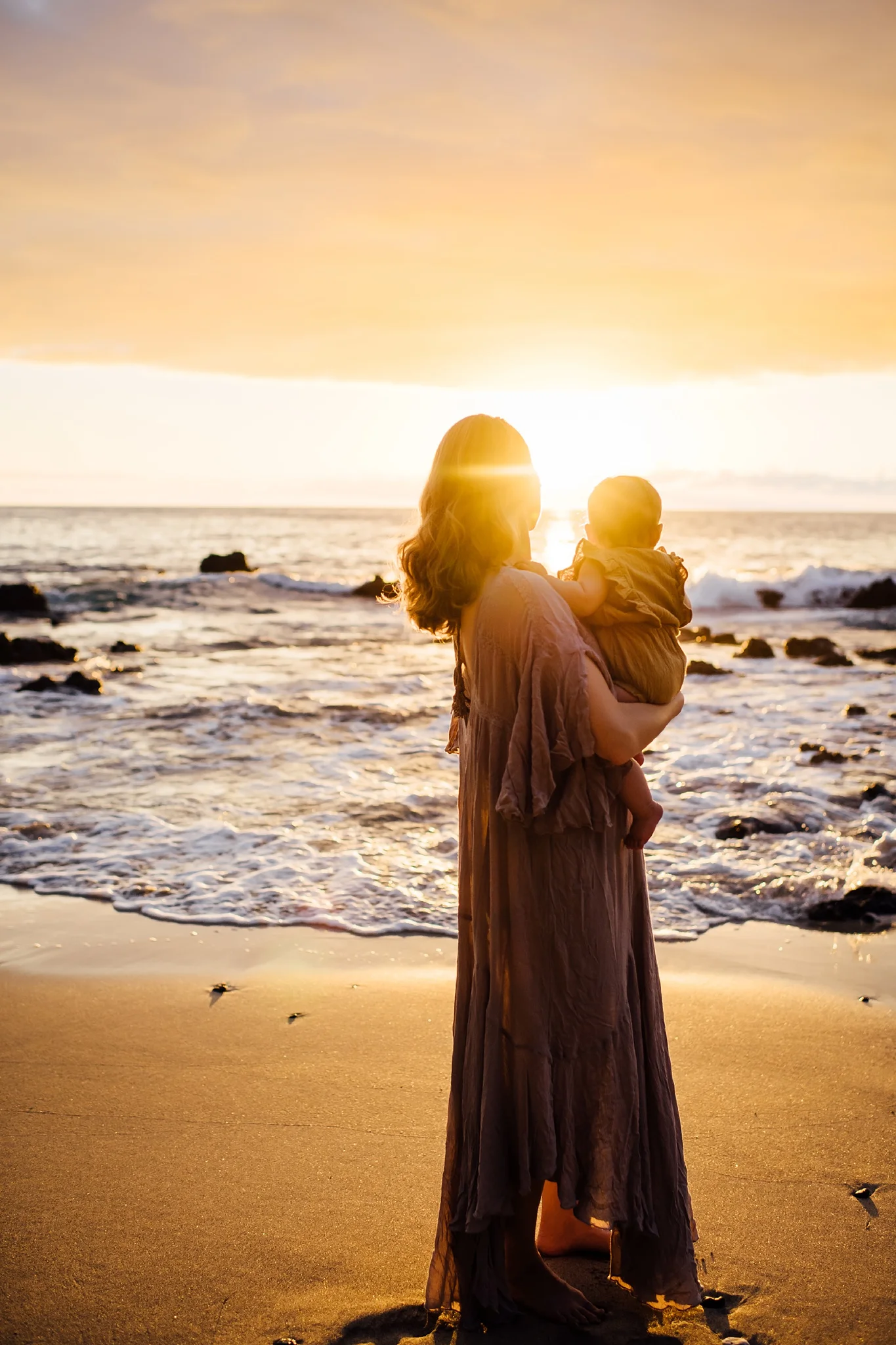 Sunset Session Big Island Hawaii Family