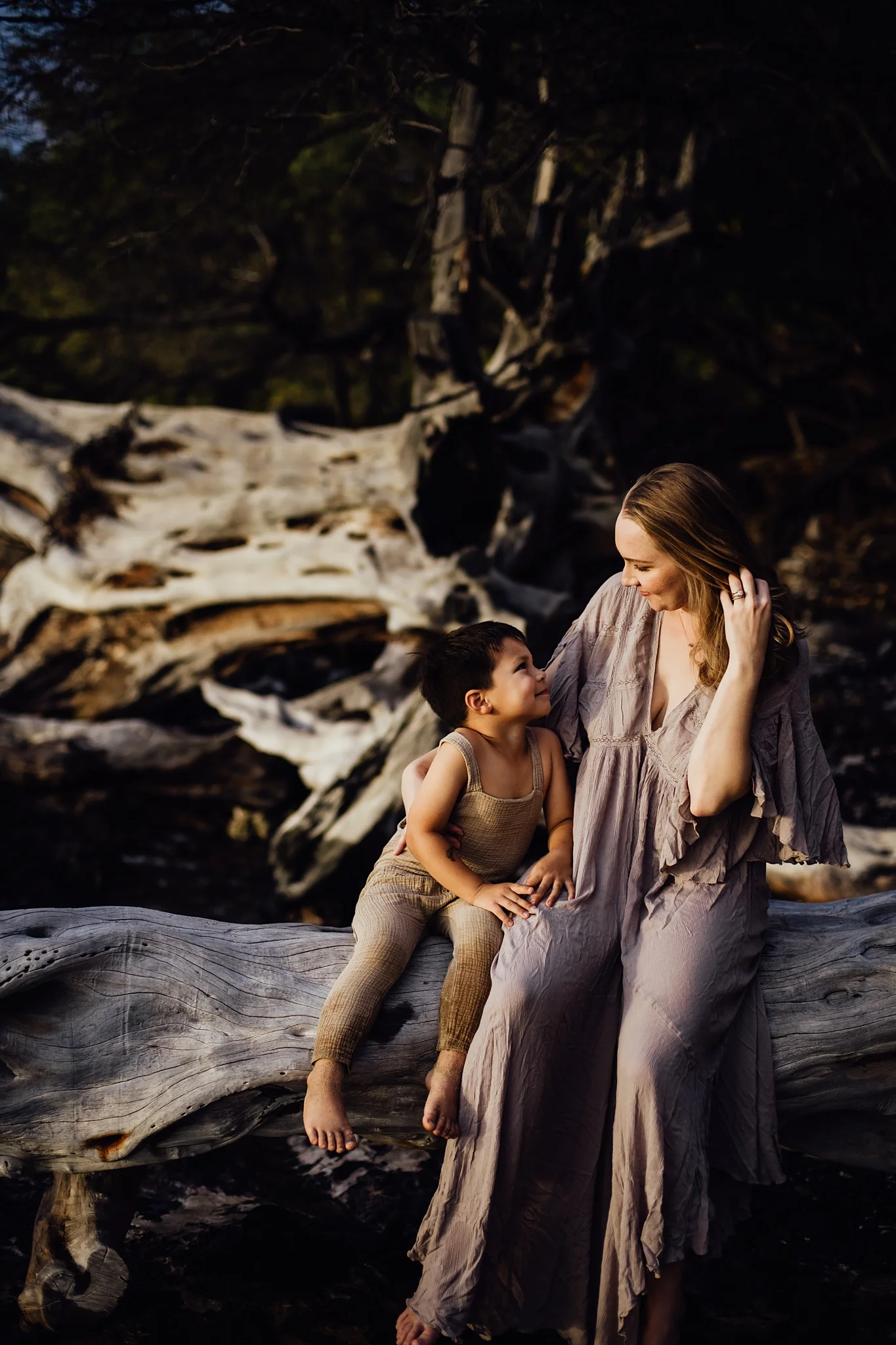 Hawaii Family Photography Mom and Son