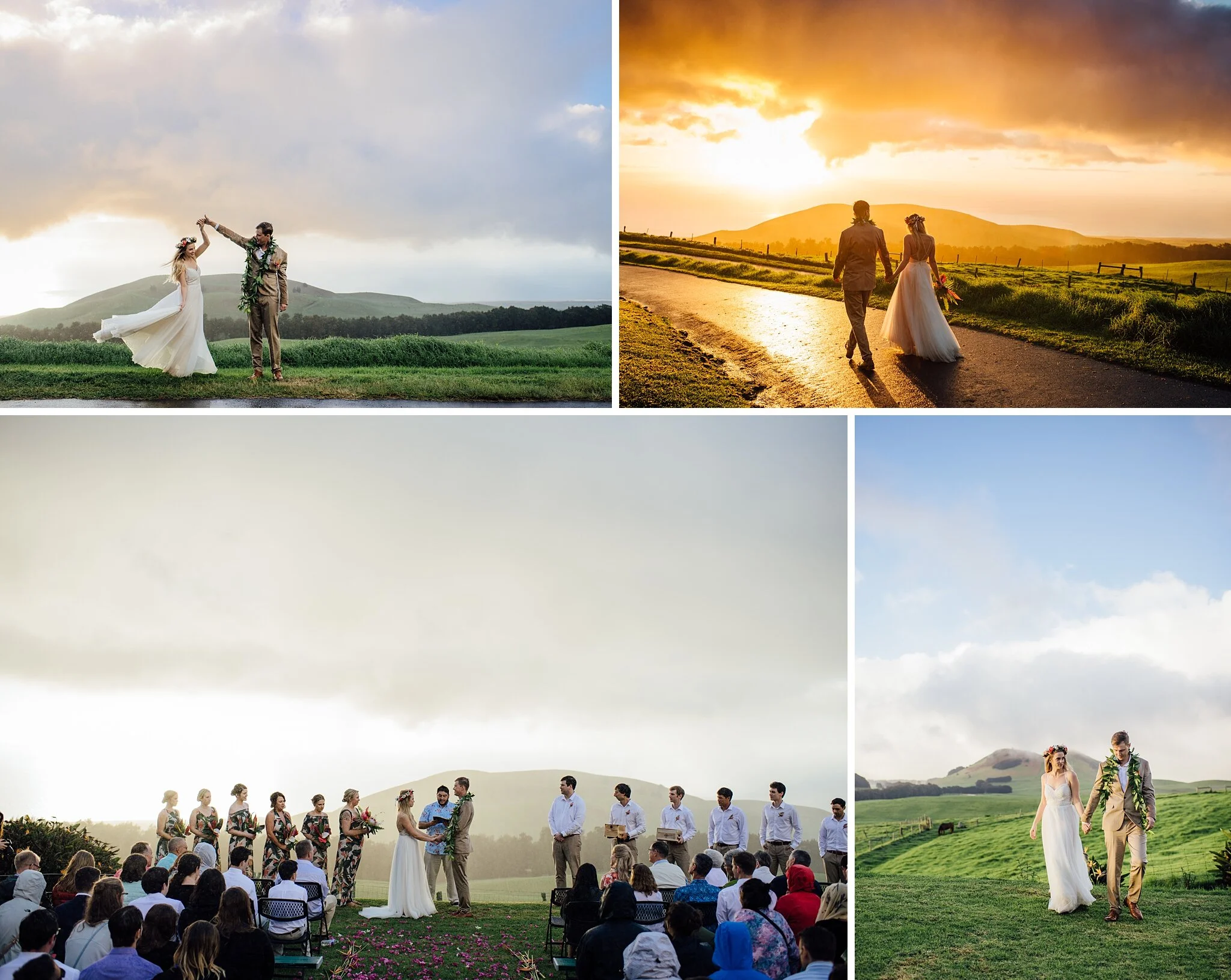 gorgeous views at Kahua Ranch for a wedding venue 
