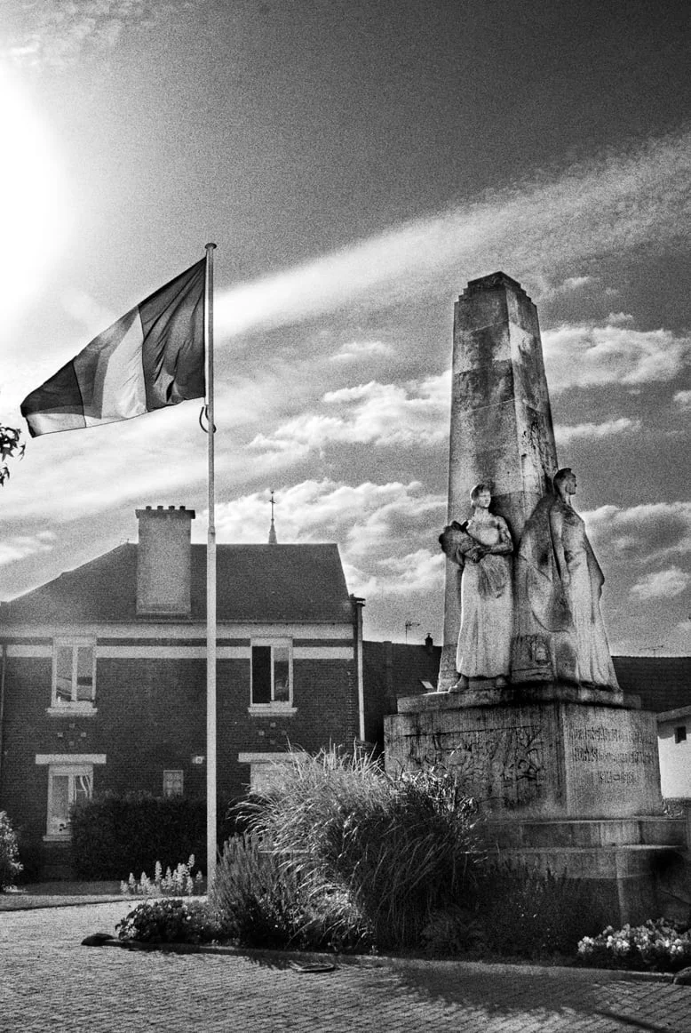 Chauny- Square Fosch ( square dedicated to the veterans and French revolution)