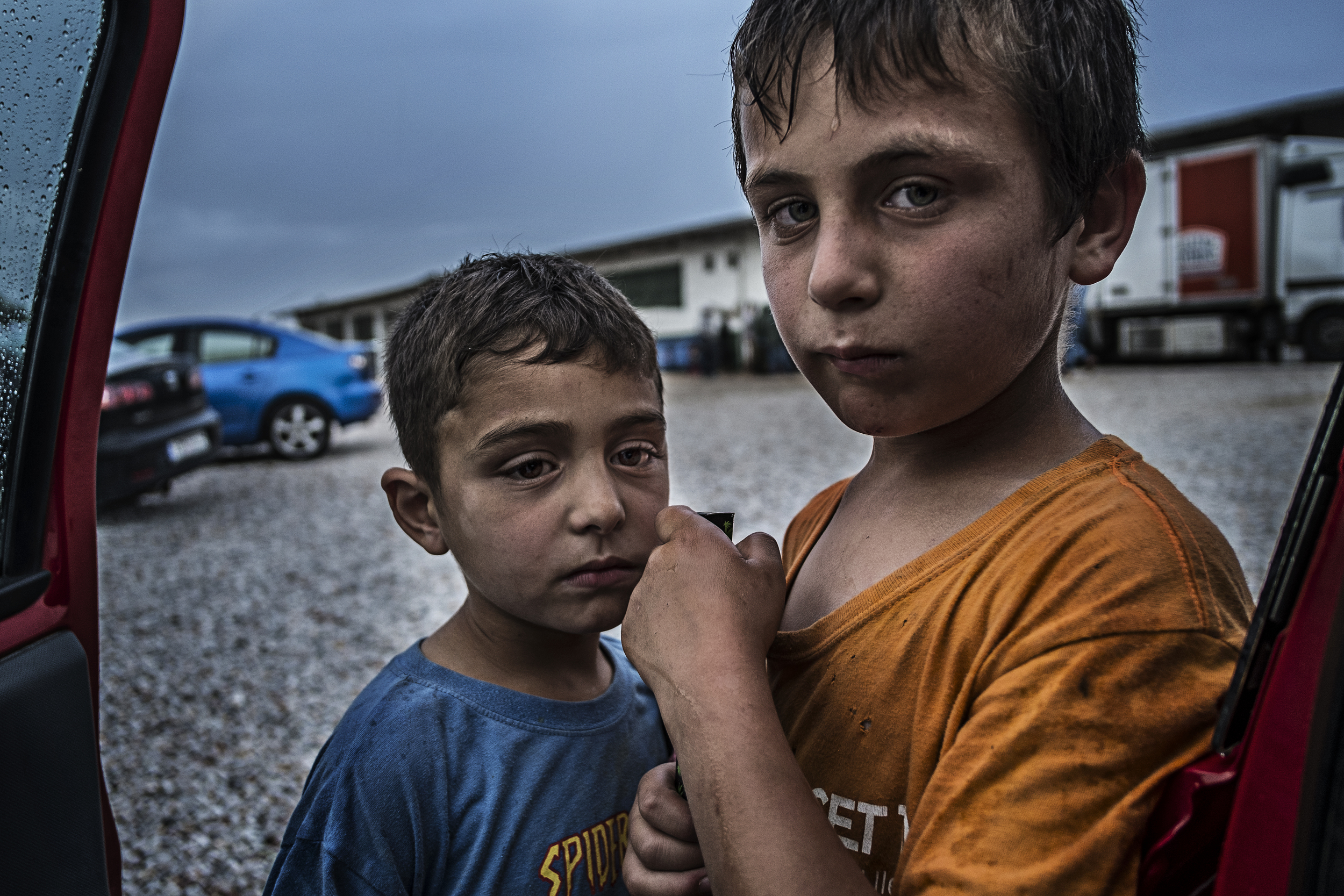 Greece Part 2-Stranded in Greece, children inside the military camps & beyond