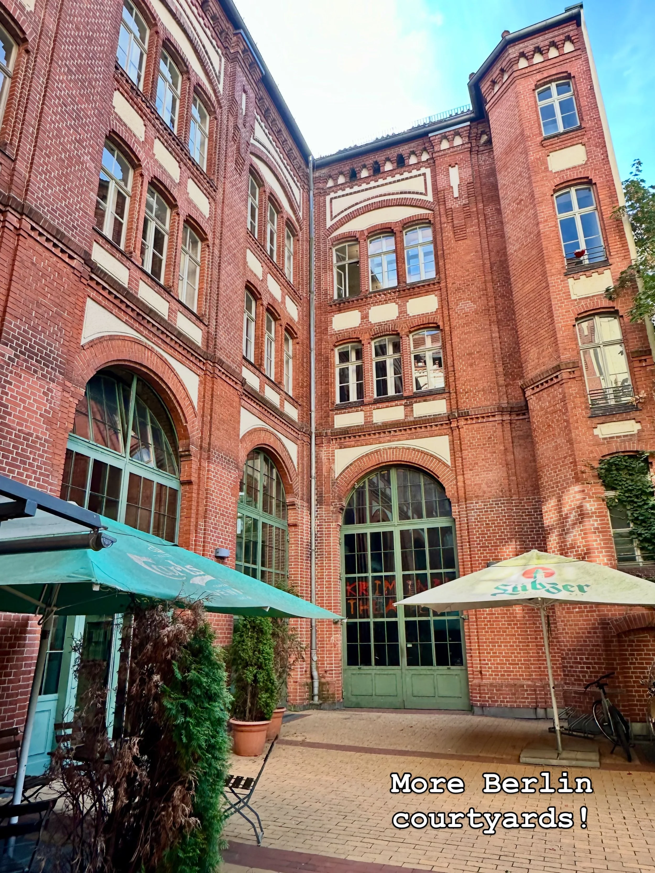 Today I had a meeting in this charming building and it&rsquo;s not far from my neighborhood - but what should I say- I did not know it! I am always surprised about the beautiful courtyards which do exist in this sometimes rough looking city! #hagedor