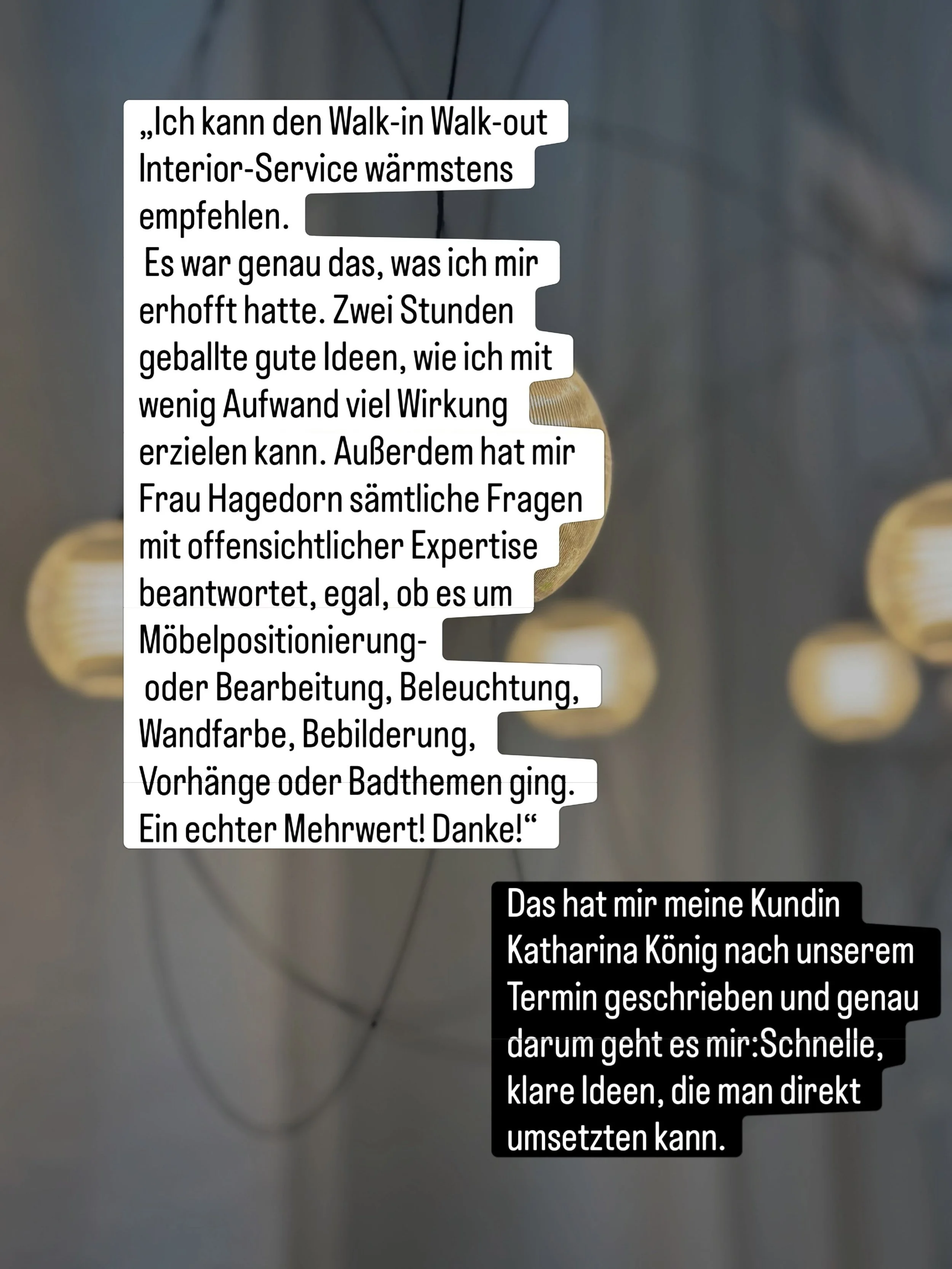Das hat mir meine Kundin @katharinakoenig.lifecoaching nach unserem Termin geschrieben und genau darum geht es mir:Schnelle, klare Ideen, die man direkt umsetzten kann. ⏳HALBZEIT - der Countdown l&auml;uft- jetzt noch zum Aktionspreis von &euro;450 (
