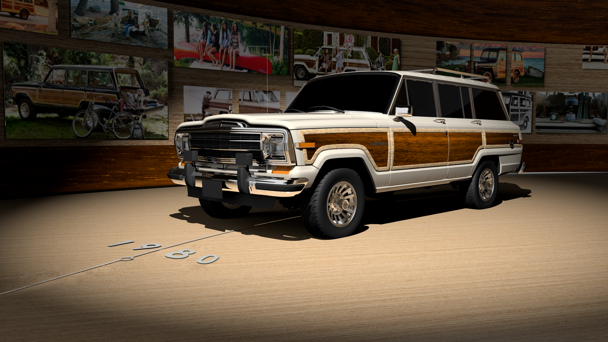 Timeline and Old Car Showcase