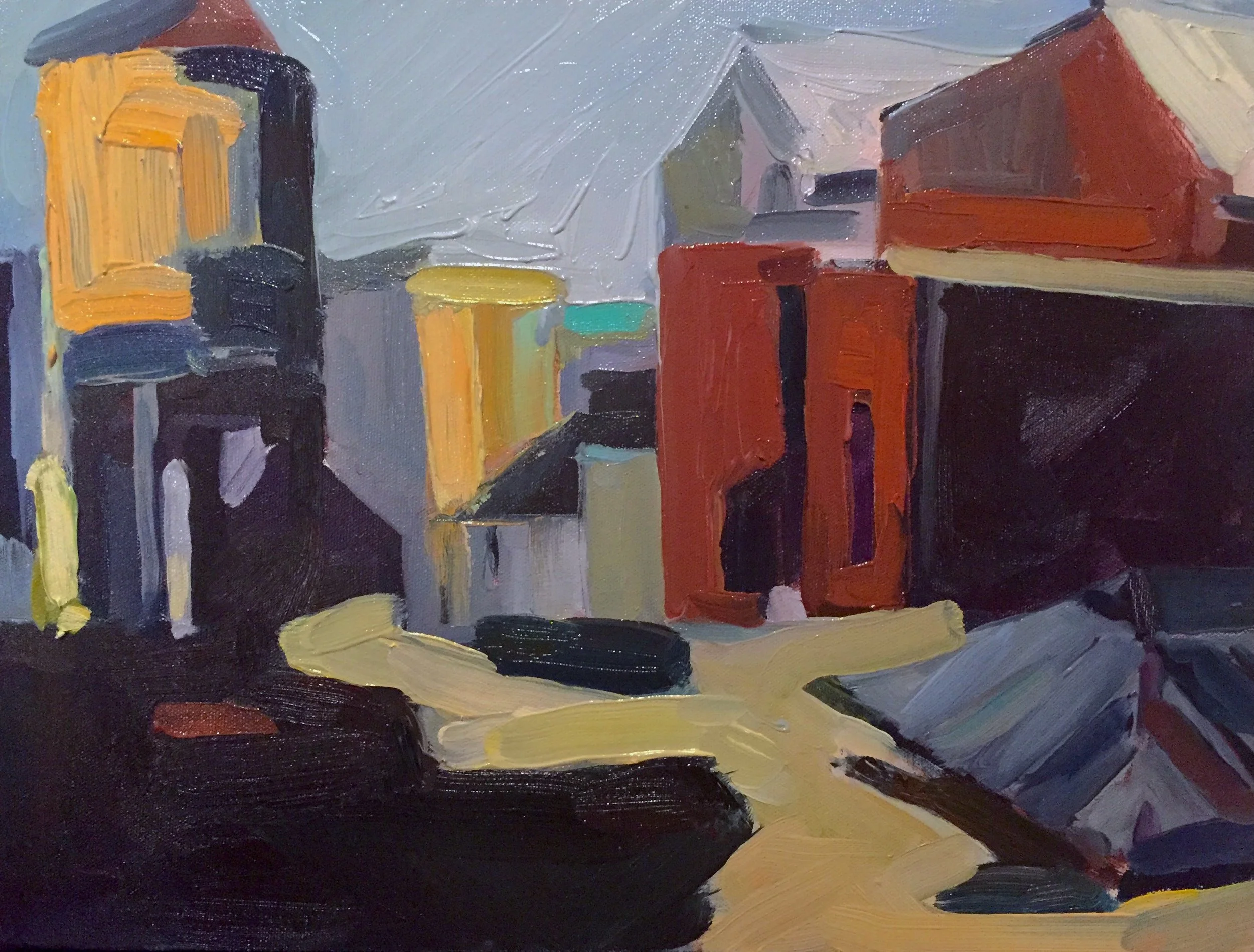 New York City rooftops