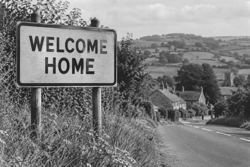 there’s something rather lovely about coming home
