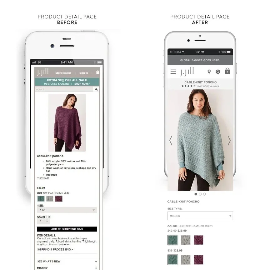 Mobile Site Re-Design