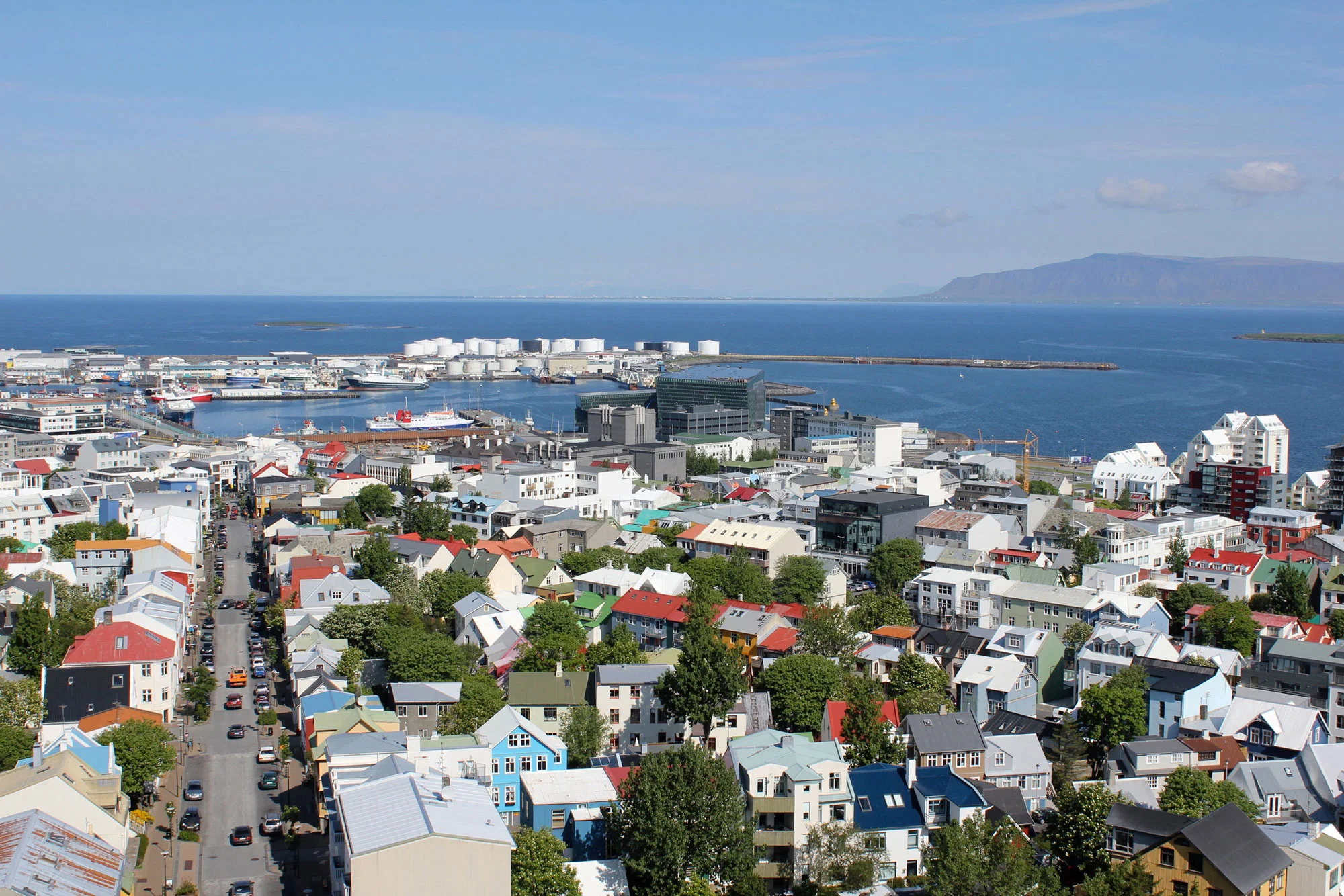 Harpa Concert Hall / Aerial Photo