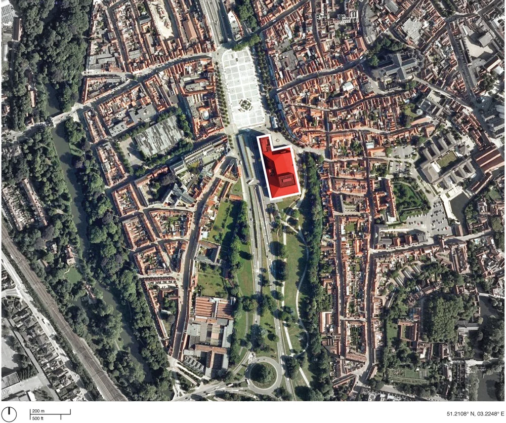 Bruges / Aerial Site Plan