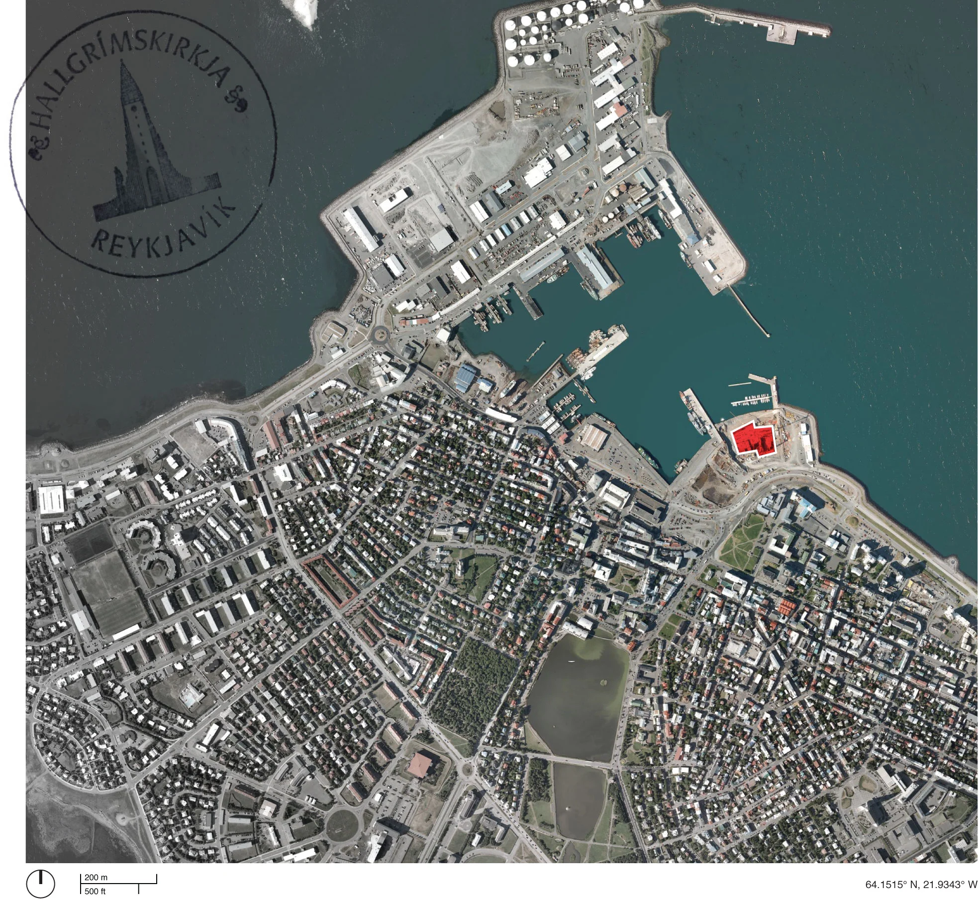 Reykjavik / Aerial Site Plan