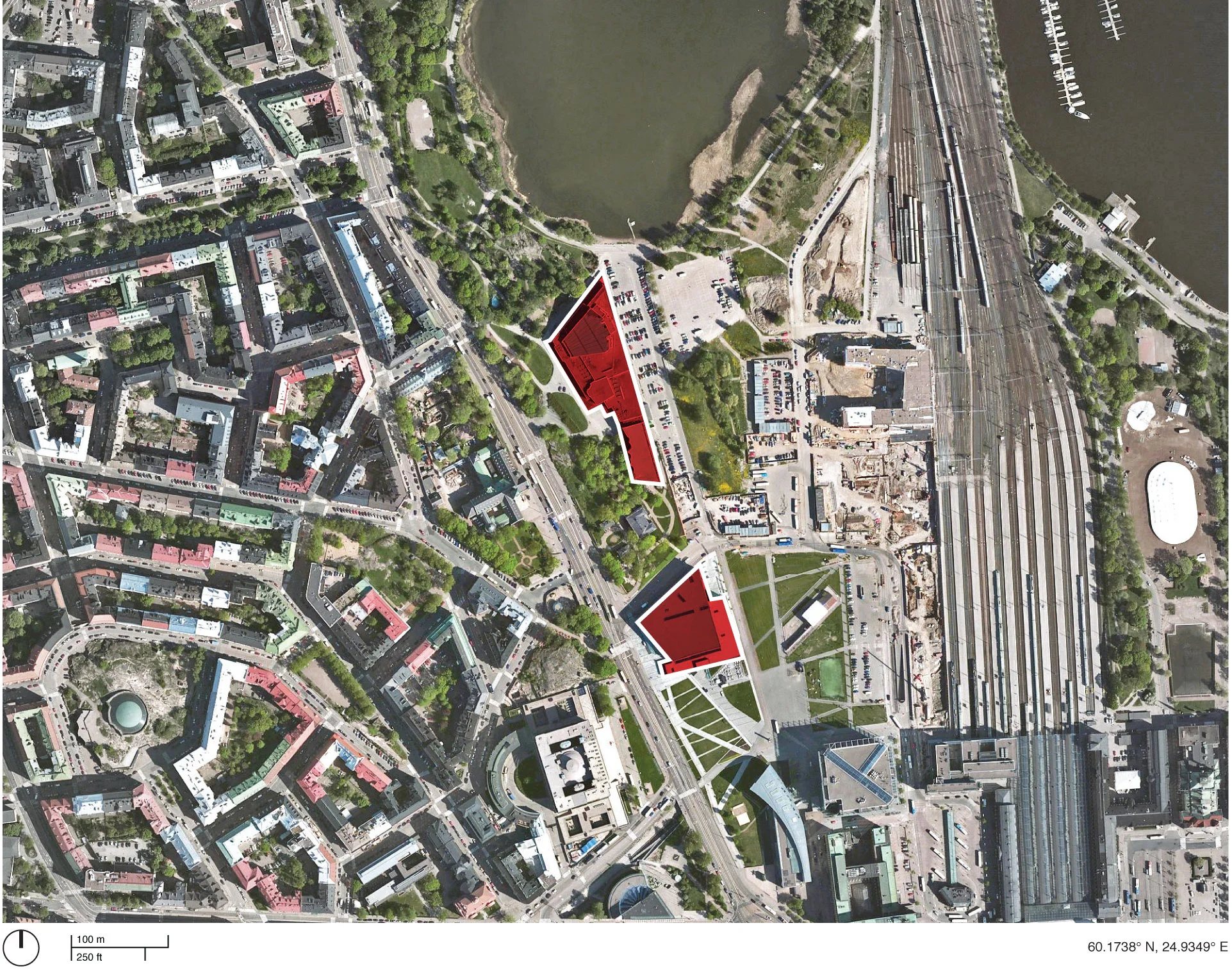 Helsinki / Aerial Site Plan