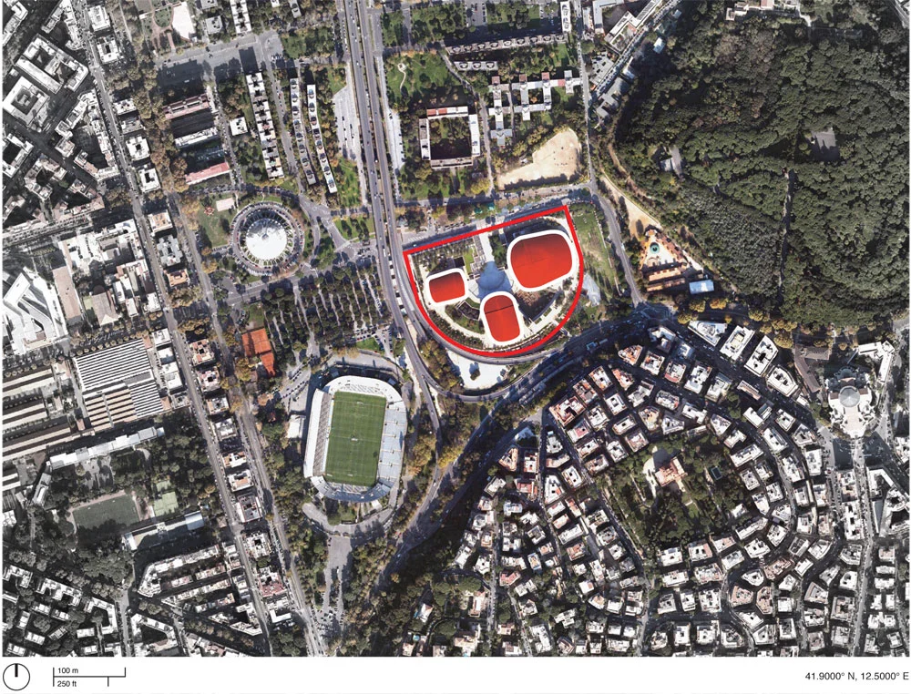 Rome / Aerial Site Plan
