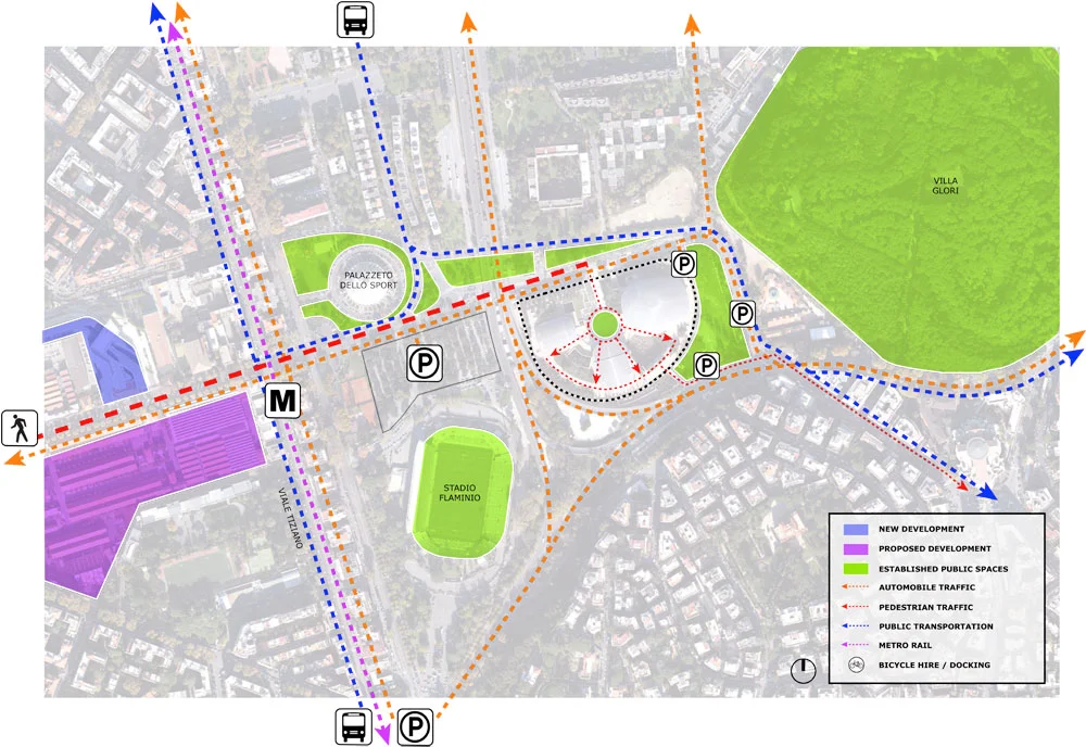 Rome / Analysis Site Plan